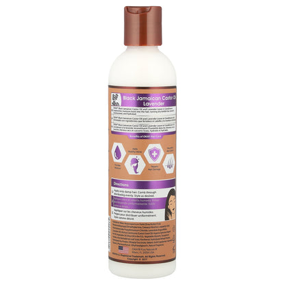 Okay Pure Naturals, Black Jamaican Castor Oil® , Leave in Conditioner, Lavender, 8 fl oz (237 ml)