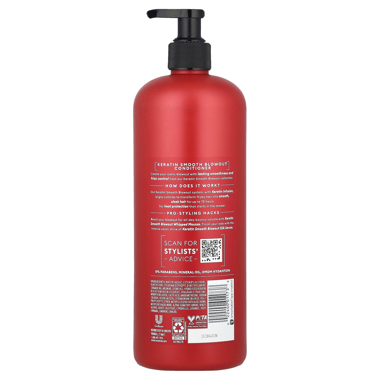 TRESemmé, Keratin Smooth Blowout Conditioner, 28 fl oz (828 ml)