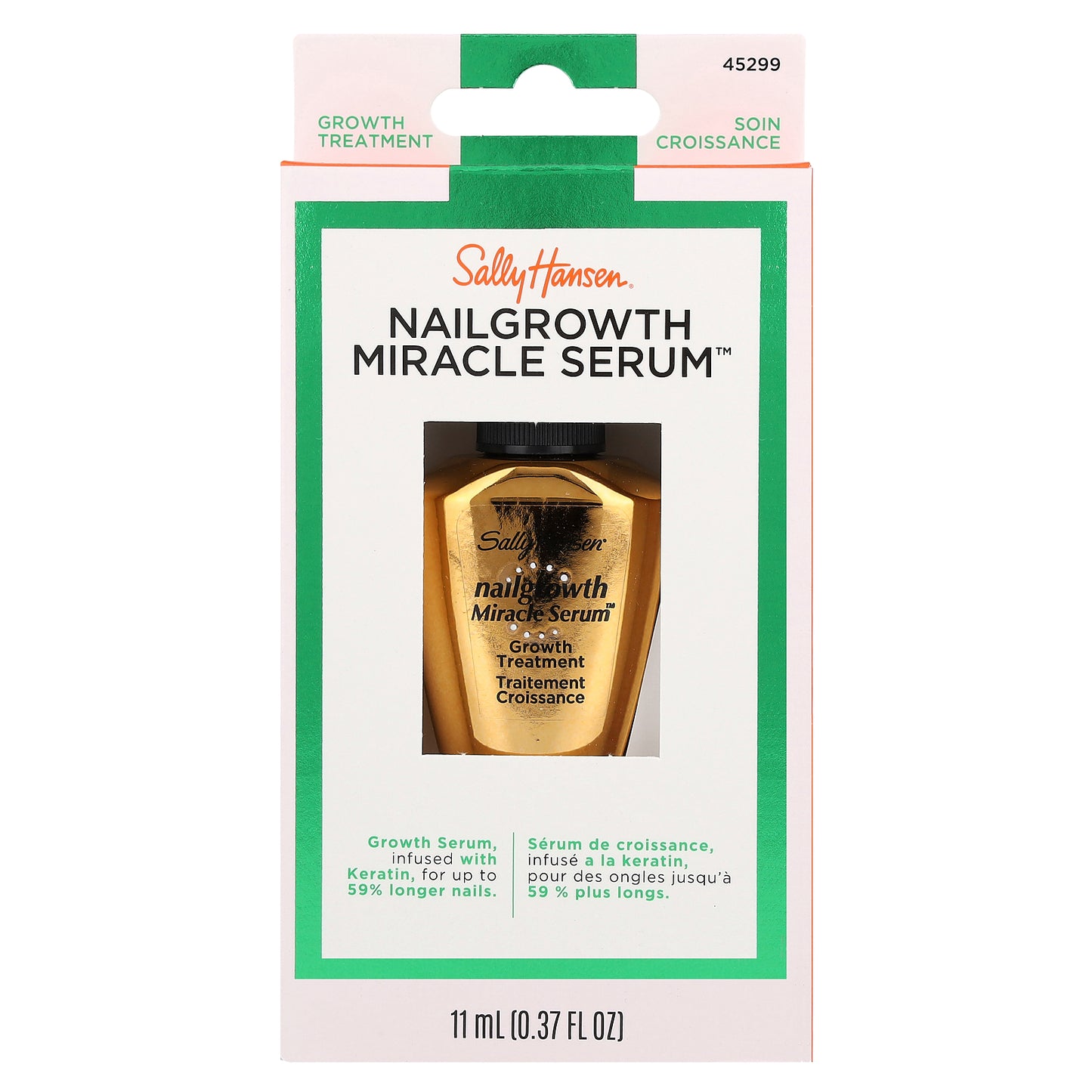 Sally Hansen, Nailgrowth Miracle Serum™, 0.37 fl oz (11 ml)