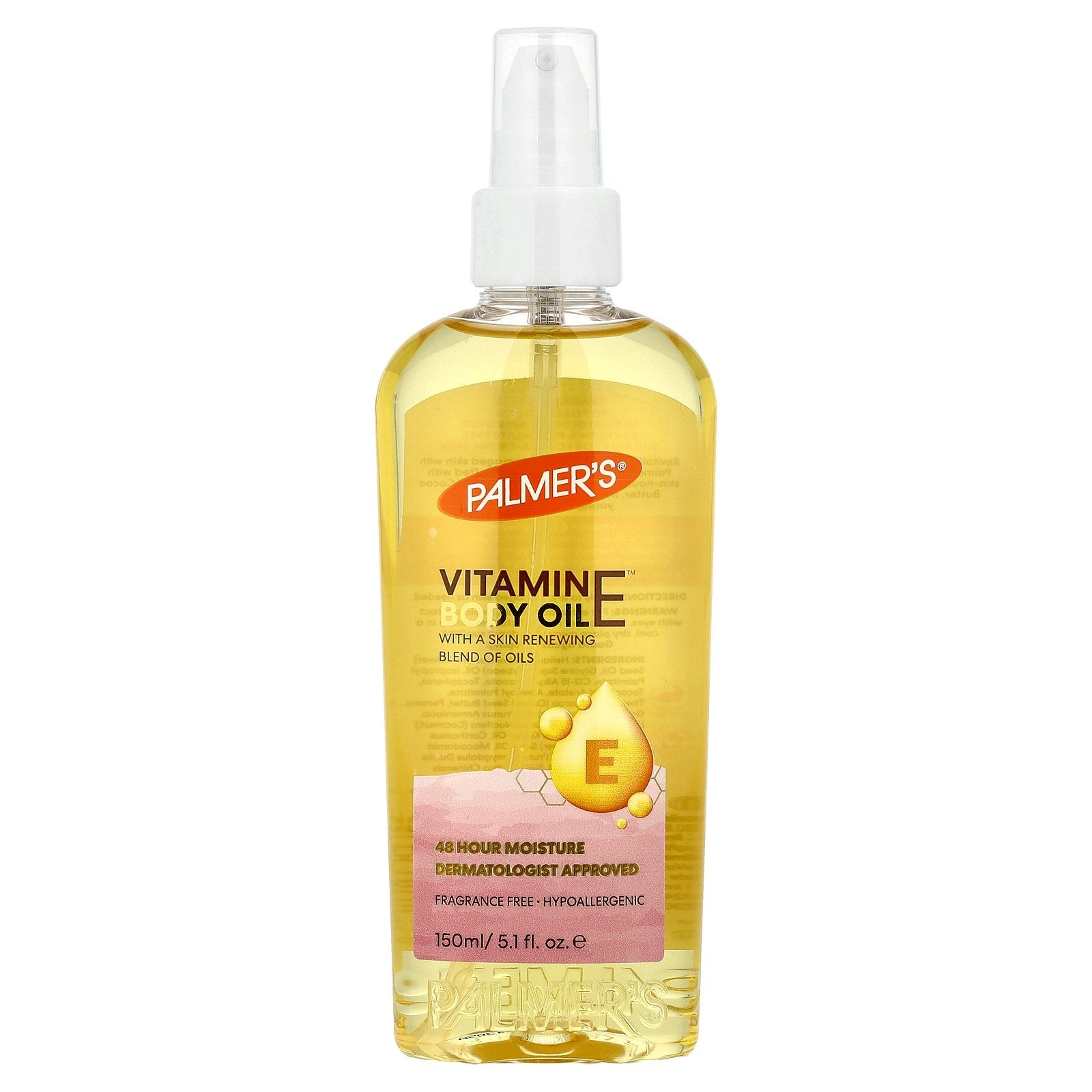 Palmer's, Vitamin E™ Body Oil, Fragrance Free, 5.1 fl oz (150 ml)