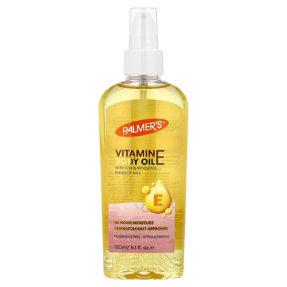 Palmer's, Vitamin E™ Body Oil, Fragrance Free, 5.1 fl oz (150 ml)