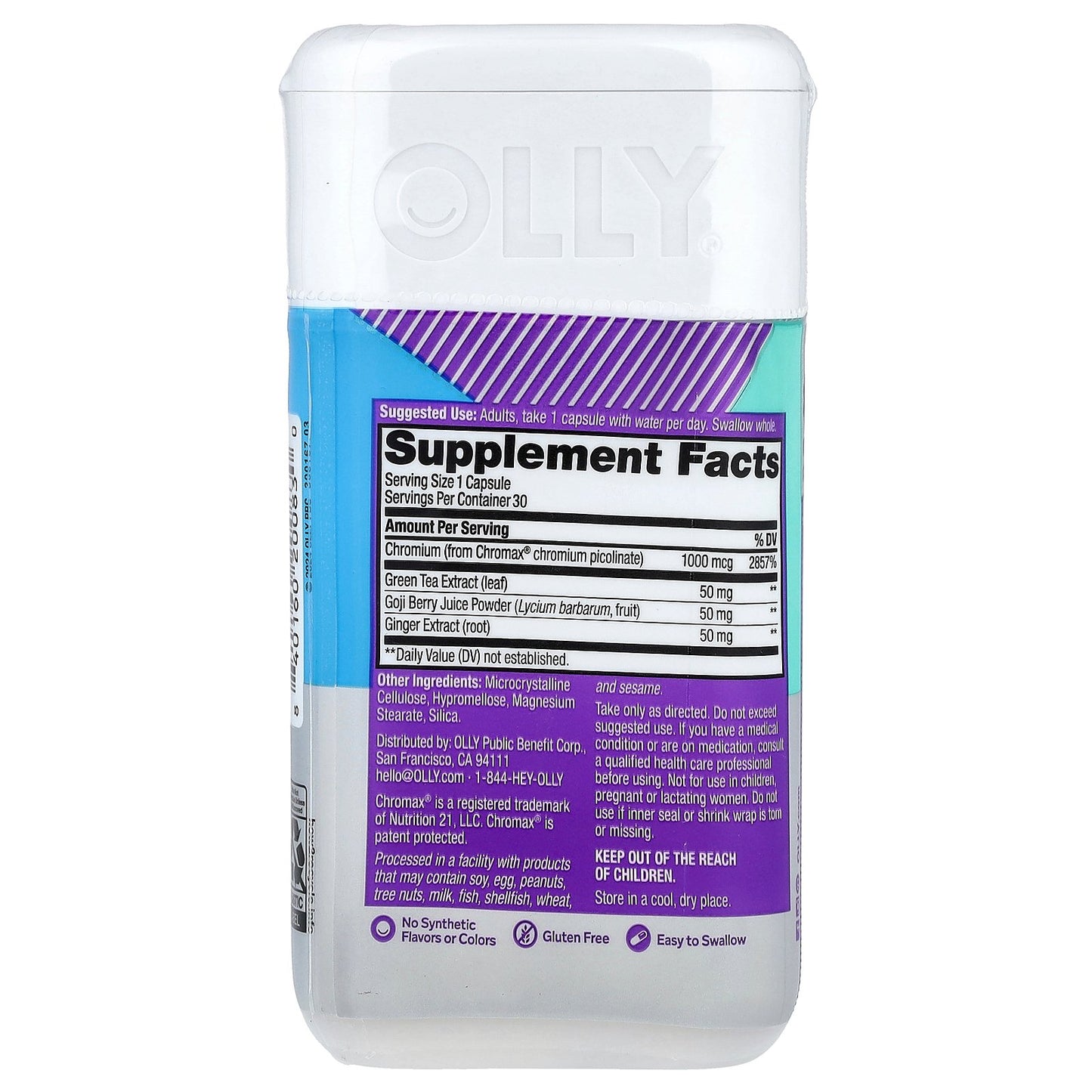 OLLY, Combat Cravings, 30 Capsules