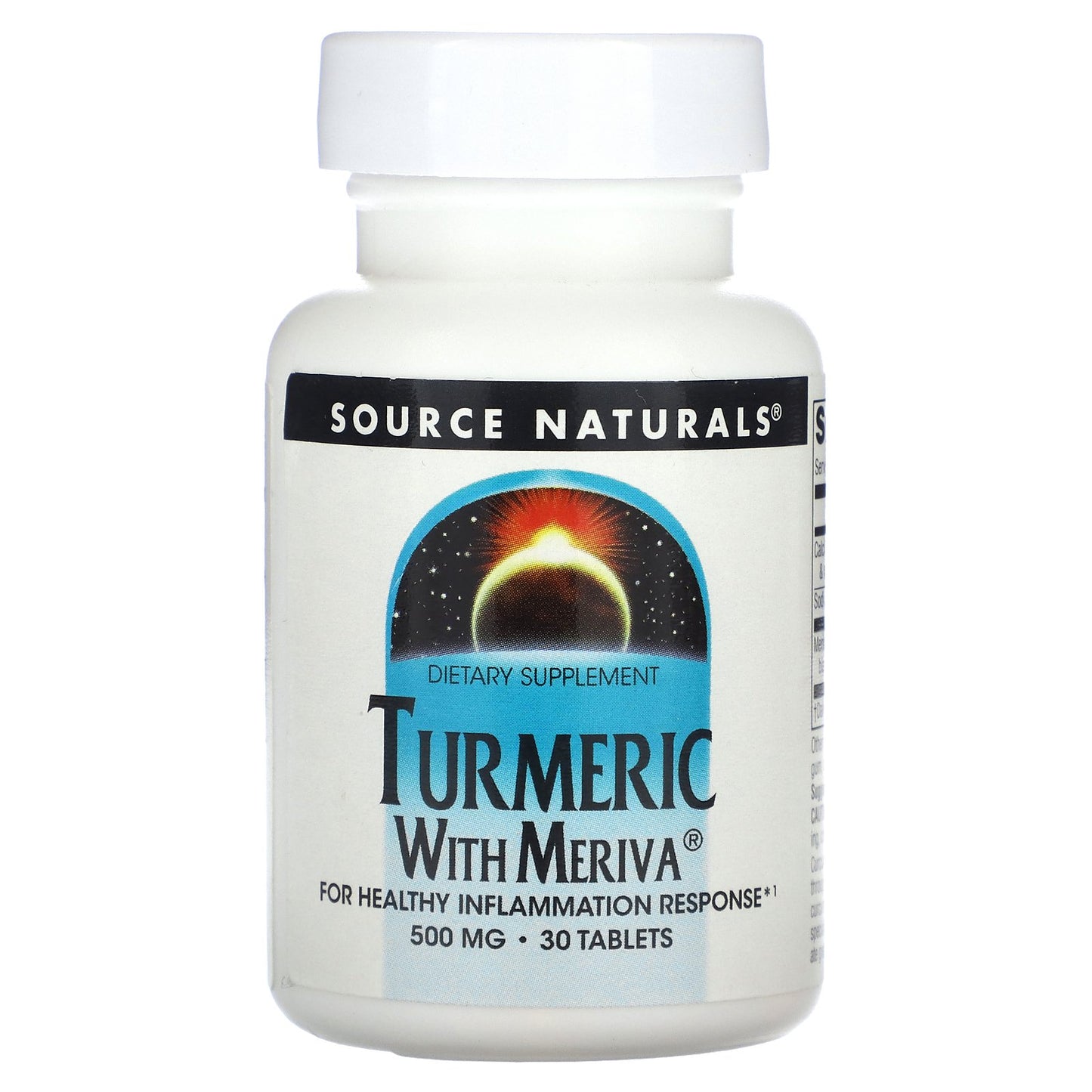 Source Naturals, Turmeric With Meriva, 500 mg, 30 Tablets