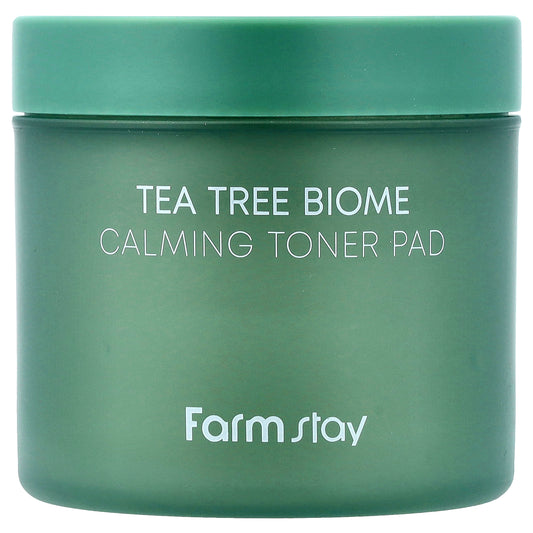 Farmstay, Tea Tree Biome, Calming Toner Pad, 4.73 fl. oz. (140 ml)