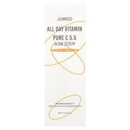 Jumiso, All Day Vitamin, Pure C 5.5 Glow Serum, 1.01 fl oz (30 ml)