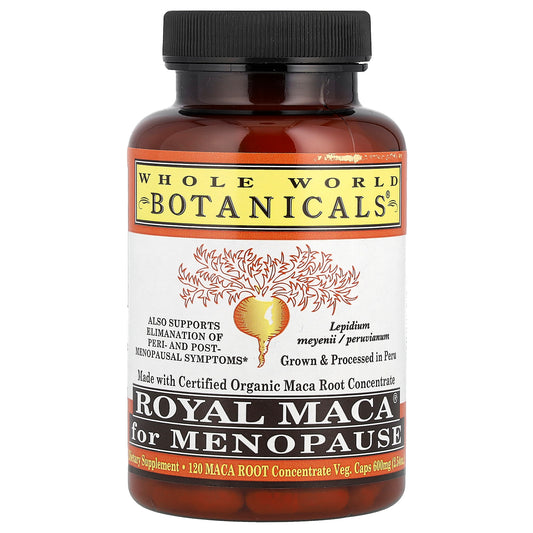Whole World Botanicals, Royal Maca® for Menopause, 120 Veg. Caps