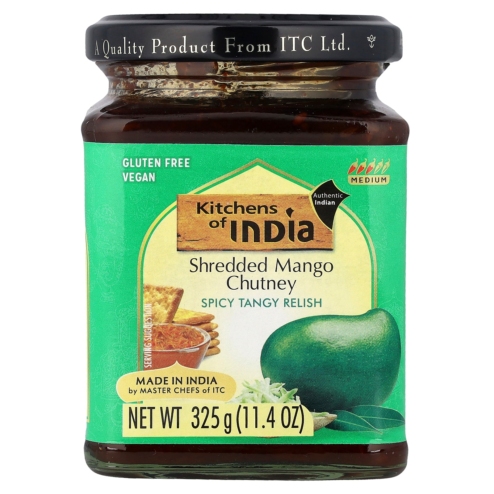 Kitchens of India, Shredded Mango Chutney, 11.4 oz (325 g)