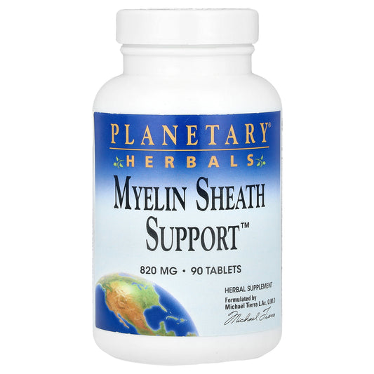 Planetary Herbals, Myelin Sheath Support™, 90 Tablets