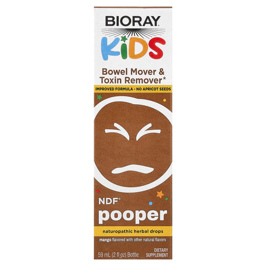 Bioray, Kids, NDF® Pooper, Mango, 2 fl oz (59 ml)