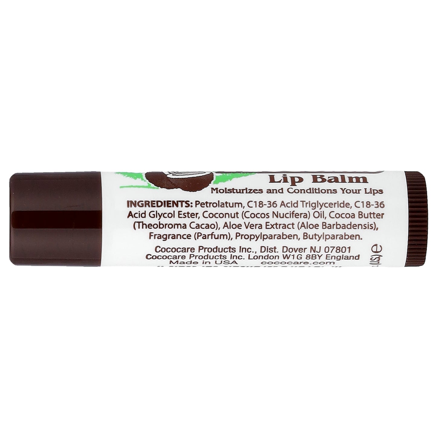 Cococare, Coconut Lip Balm, 0.15 oz (4.2 g)