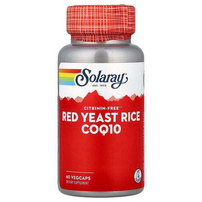 Solaray, Red Yeast Rice CoQ-10, 60 VegCaps