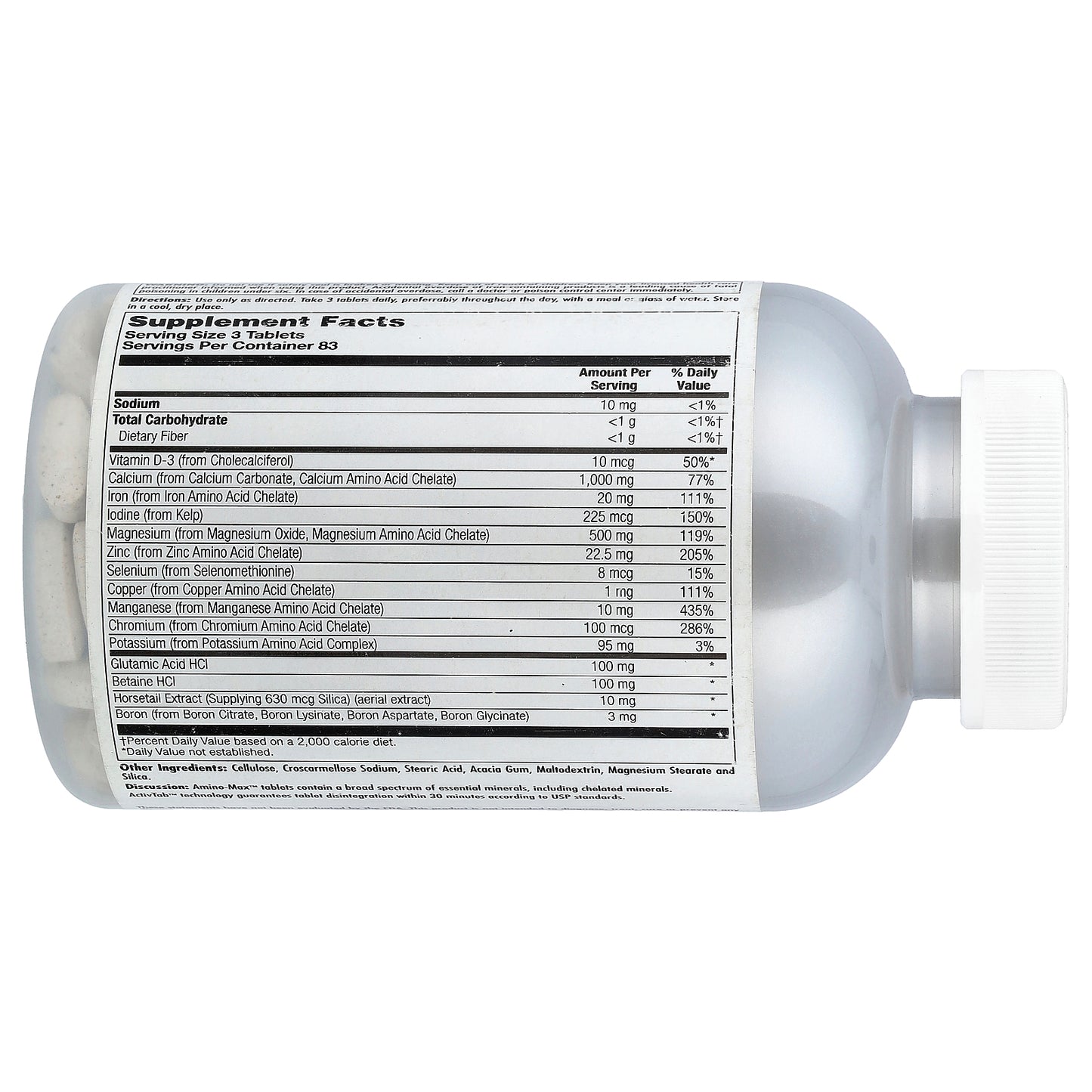 KAL, Amino-Max™, 250 Tablets