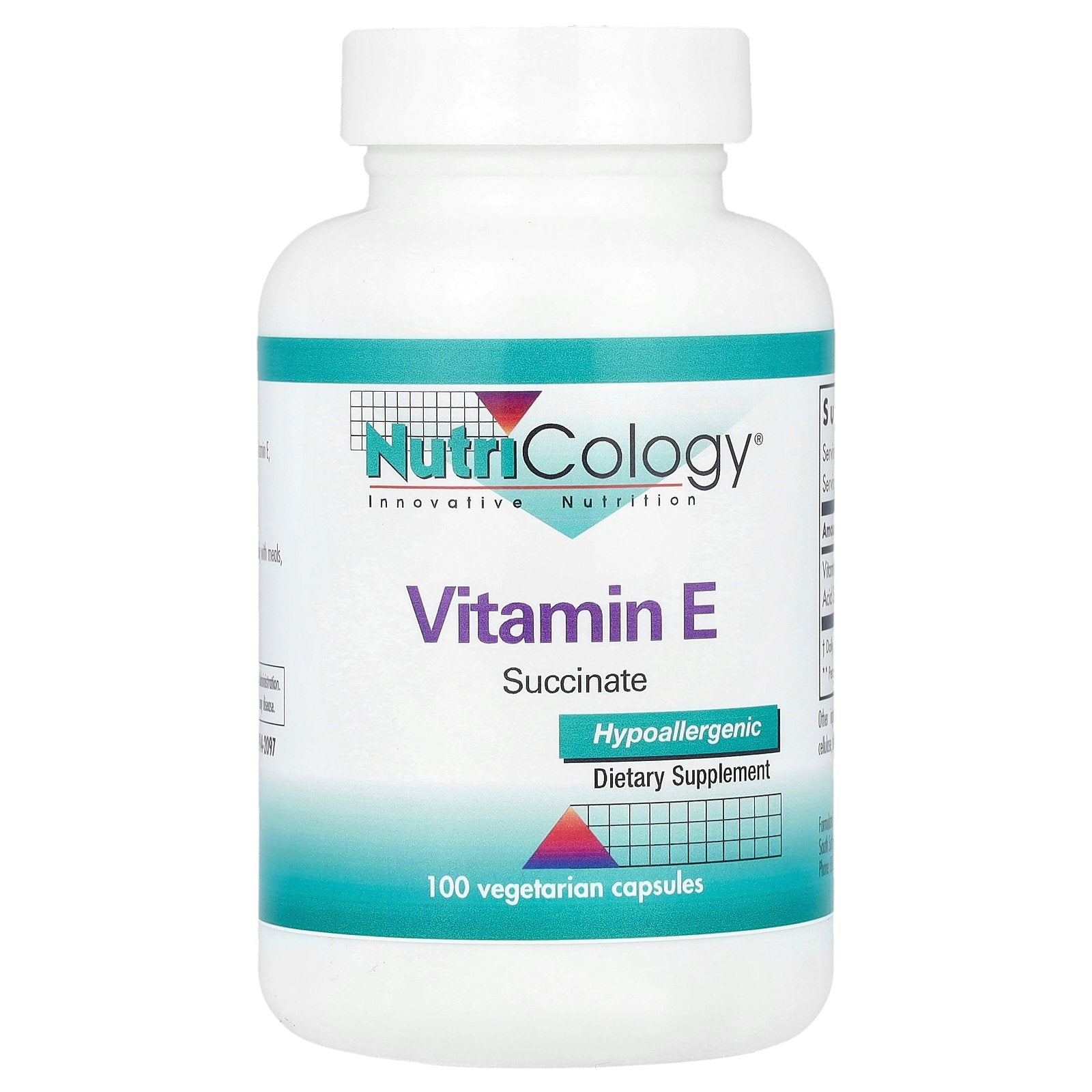 Nutricology, Vitamin E, 330 mg , 100 Vegetarian Capsules