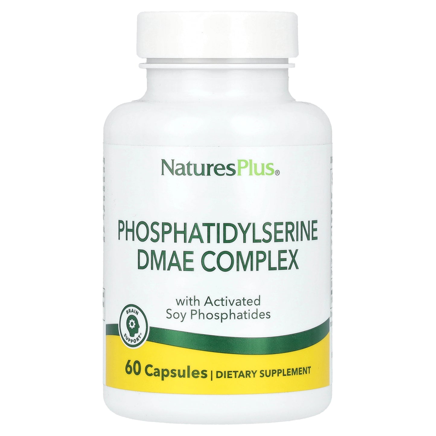 NaturesPlus, Phosphatidylserine DMAE Complex, 60 Capsules