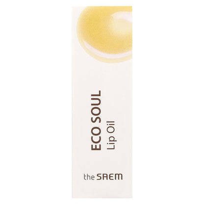 The Saem, Eco Soul Lip Oil, 01 Honey, 0.2 fl oz