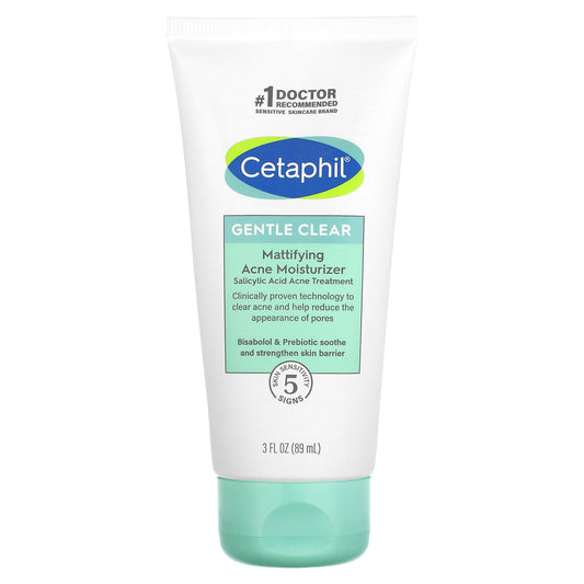 Cetaphil, Gentle Clear, Mattifying Acne Moisturizer , 3 fl oz (89 ml)