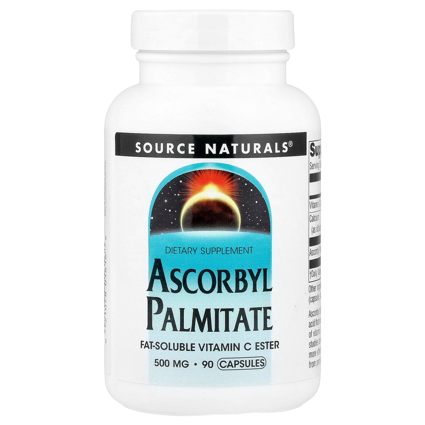 Source Naturals, Ascorbyl Palmitate, 90 Capsules