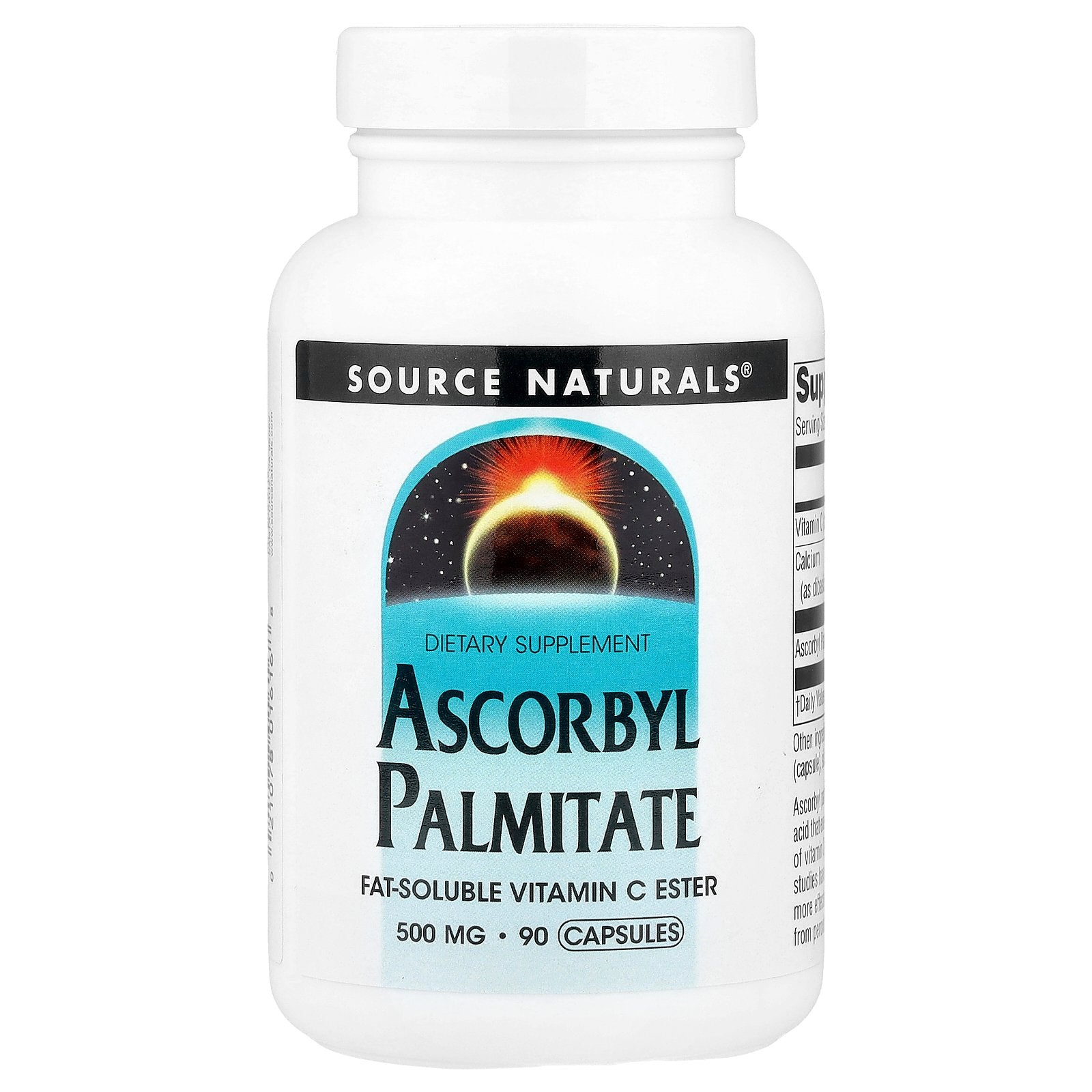Source Naturals, Ascorbyl Palmitate, 90 Capsules