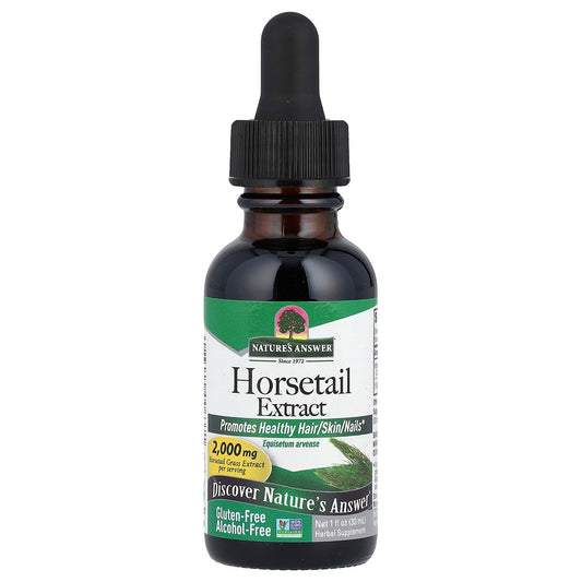 Nature's Answer, Horsetail Extract, Alcohol-Free, 2,000 mg, 1 fl oz (30 ml)