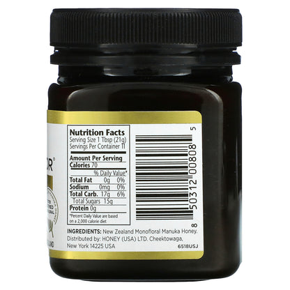 Manuka Doctor, Monofloral Manuka Honey, MGO 225+, 8.75 oz (250 g)