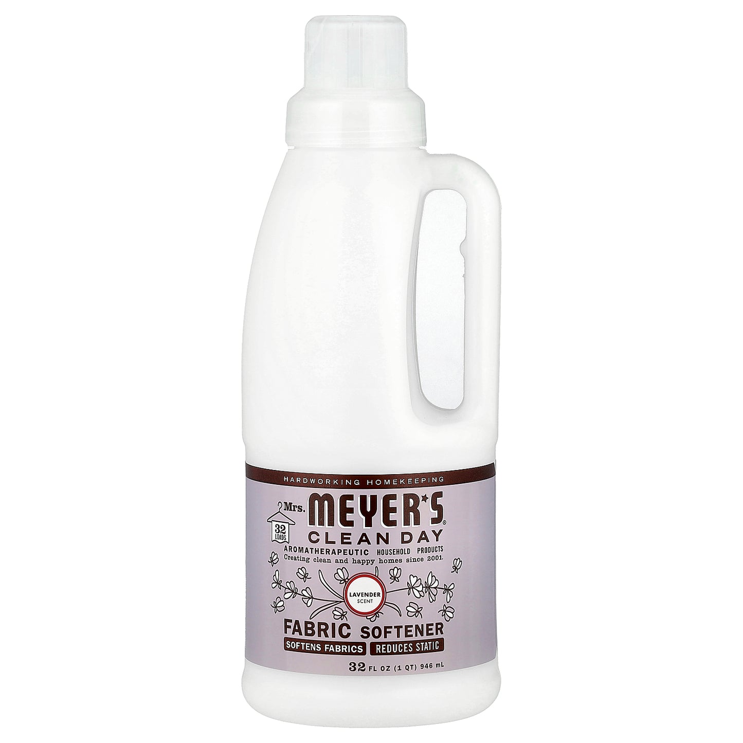 Mrs. Meyers Clean Day, Fabric Softener, Lavender, 32 fl oz (946 ml)