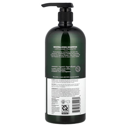 Avalon Organics, Shampoo, For Normal to Dry Hair, Revitalizing Lavender, 32 fl oz (946 ml)