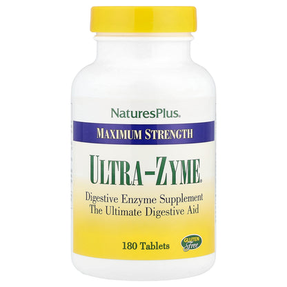 NaturesPlus, Ultra-Zyme, Maximum Strength , 180 Tablets