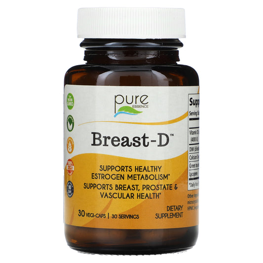 Pure Essence, Breast-D, 30 Vegi-Caps