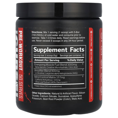 JNX Sports, The Curse!® Pre-Workout, Fruit Punch, 8.8 oz (250 g)