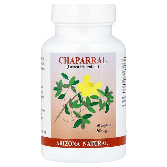 Arizona Natural, Chaparral, 90 Capsules (500 mg per Capsule)