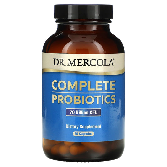 Dr. Mercola, Complete Probiotics, 70 Billion CFU, 90 Capsules