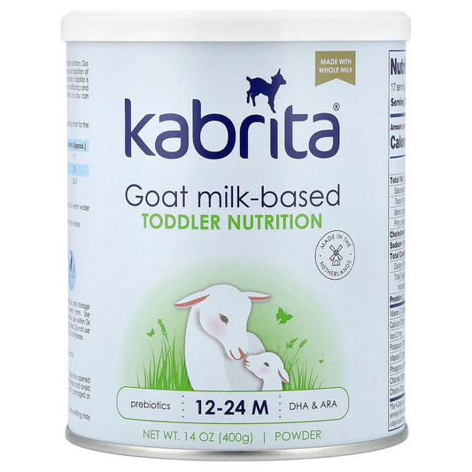 Kabrita, Goat Milk-Based Toddler Nutrition, 12-24 Months, 14 oz (400 g)