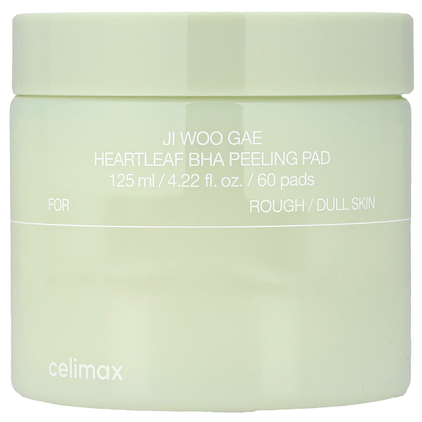 Celimax, Ji Woo GAE Heartleaf BHA Peeling Pad, 60 Pads, 4.22 fl oz (125 ml)