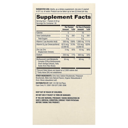 Dr. Mercola, Vitamin C-PAK®, Natural Orange, 30 Packets, 0.17 oz (4.93 g) Each