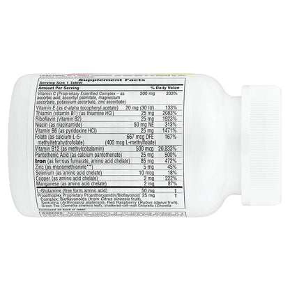 NaturesPlus, Hema-Plex, Iron with Essential Nutrients for Healthy Red Blood Cells , 60 Slow-Release Tablets