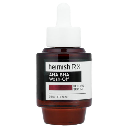 Heimish, RX, AHA BHA Wash-Off Peeling Serum, 1.18 fl oz (35 ml)