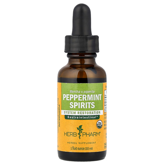 Herb Pharm, Peppermint Spirits, 1 fl oz (30 ml)