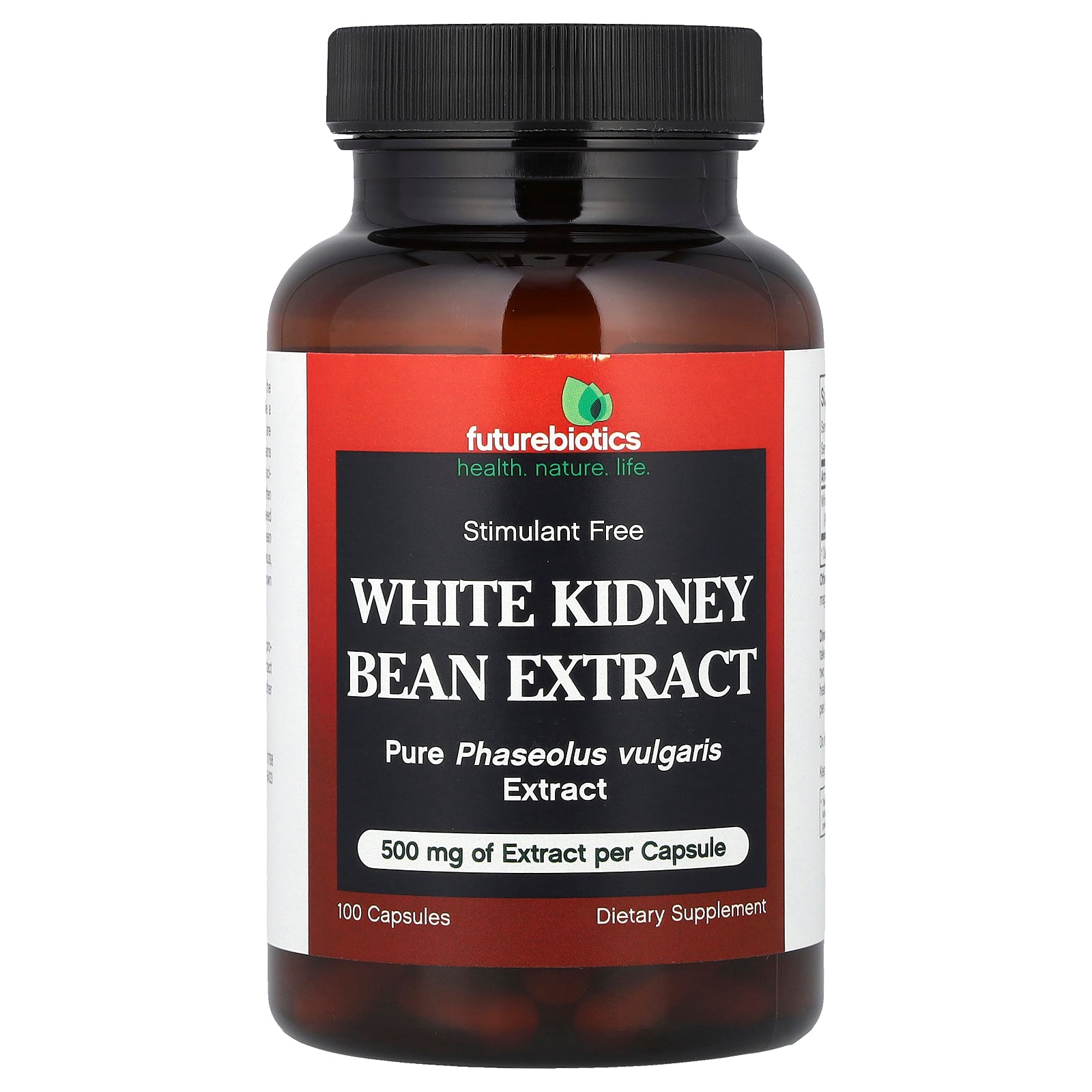 Futurebiotics, White Kidney Bean Extract, 100 Capsules (500 mg per Capsule)