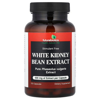 Futurebiotics, White Kidney Bean Extract, 100 Capsules (500 mg per Capsule)