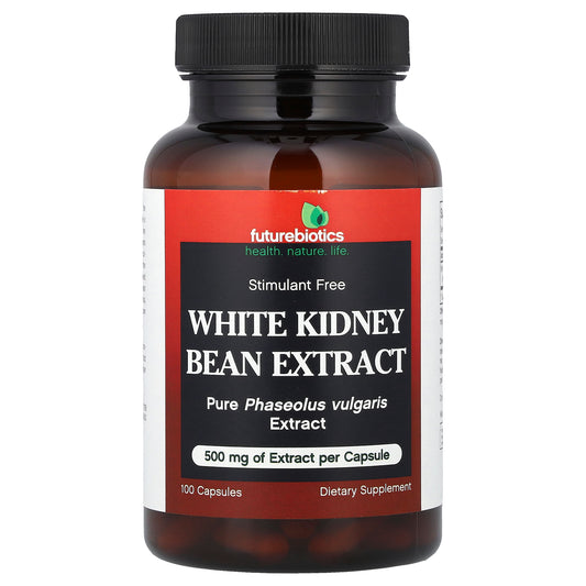 Futurebiotics, White Kidney Bean Extract, 100 Capsules (500 mg per Capsule)