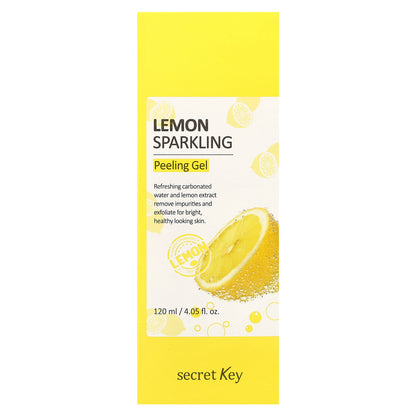 Secret Key, Lemon Sparkling Peeling Gel, 4.05 fl oz (120 ml)