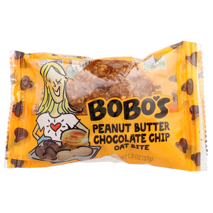 Bobo's Oat Bars, Oat Bites, Peanut Butter Chocolate Chip, 5 Bites, 1.3 oz (37 g) Each
