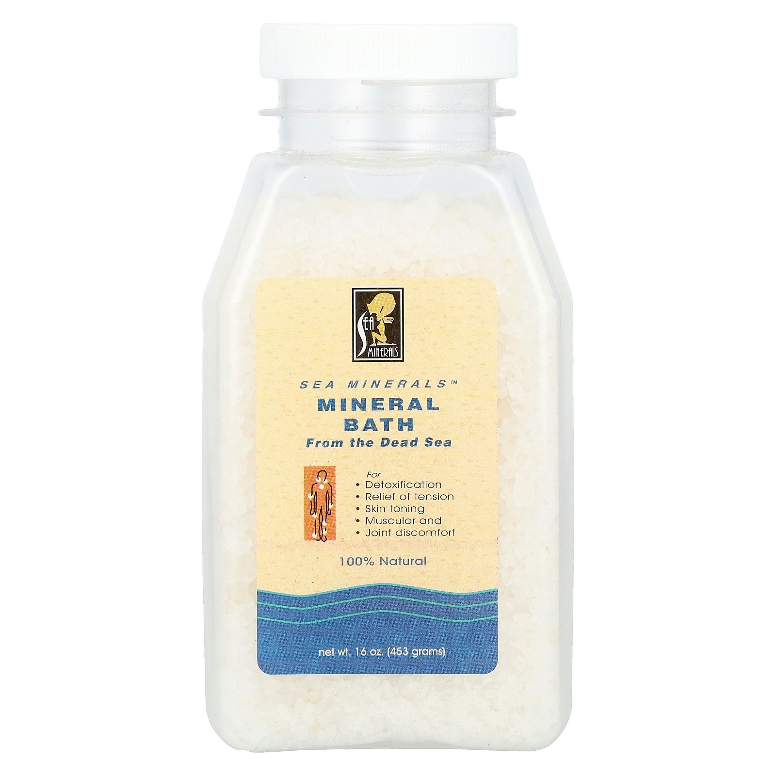 Sea Minerals, Mineral Bath from the Dead Sea, 16 oz (453 g)