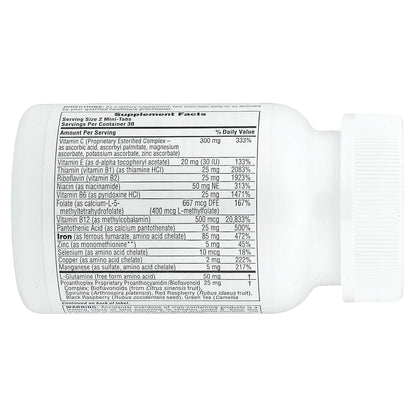 NaturesPlus, Hema-Plex, Iron with Essential Nutrients for Healthy Red Blood Cells, 60 Slow Release Mini Tabs