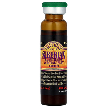 Imperial Elixir, Siberian Eleuthero & Royal Jelly Extract, Alcohol Free, 30 Bottles, 0.34 fl oz (10 ml) Each