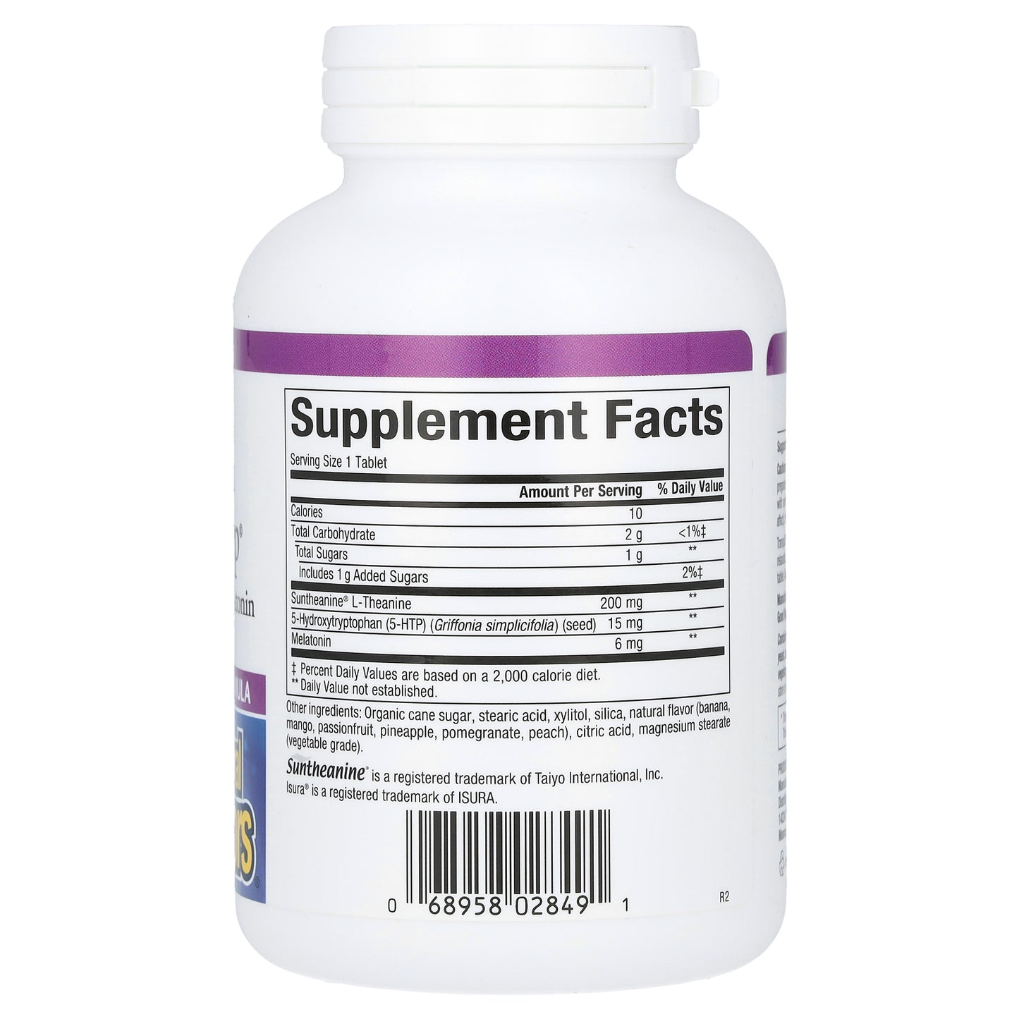 Natural Factors, Stress-Relax, Tranquil Sleep, 60 Chewable Tablets