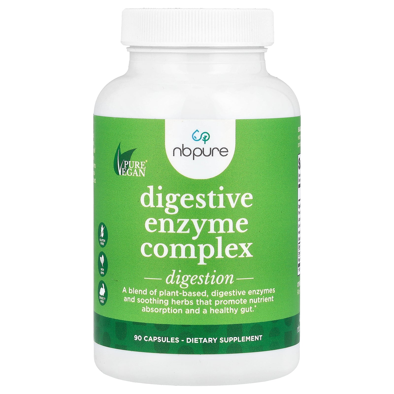 NB Pure, Digestive Enzyme Complex, 90 Capsules