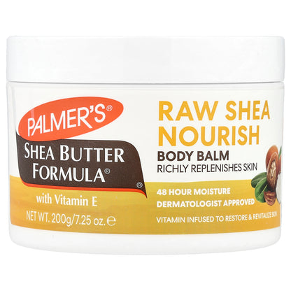 Palmer's, Shea Butter Formula® with Vitamin E, Raw Shea Nourish, Body Balm, 7.25 oz (200 g)