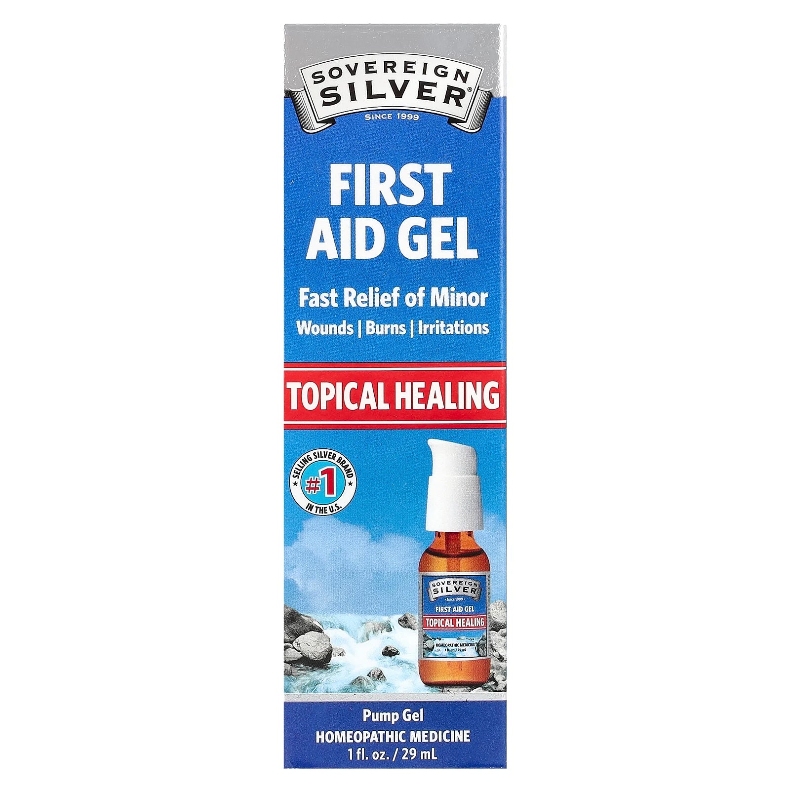 Sovereign Silver, First Aid Gel, 1 fl oz (29 ml)