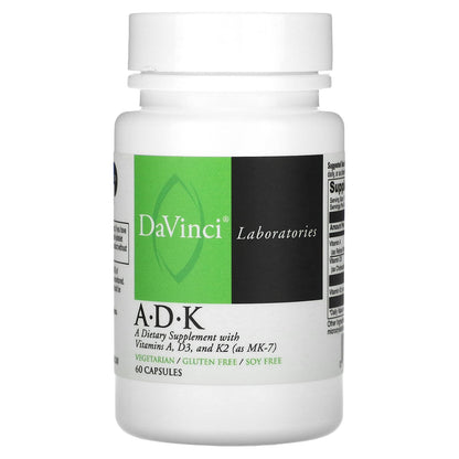 DaVinci Laboratories, A-D-K, 60 Capsules